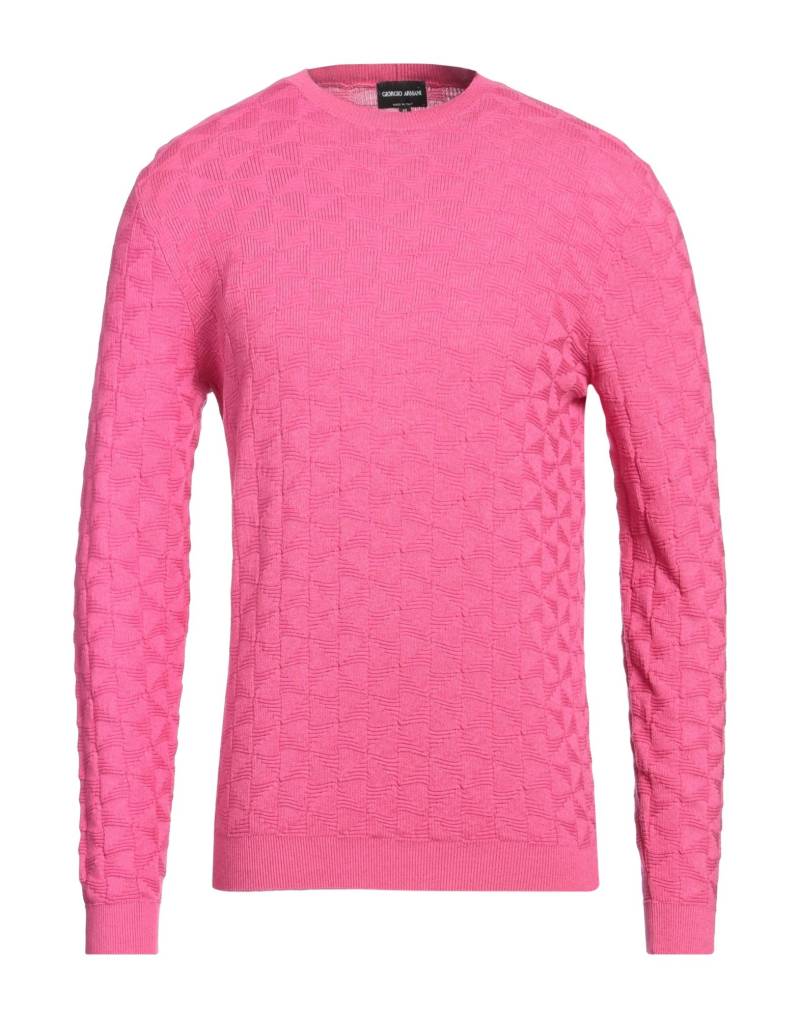 GIORGIO ARMANI Pullover Herren Magenta von GIORGIO ARMANI