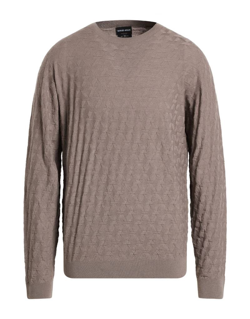 GIORGIO ARMANI Pullover Herren Maulwurfsgrau von GIORGIO ARMANI