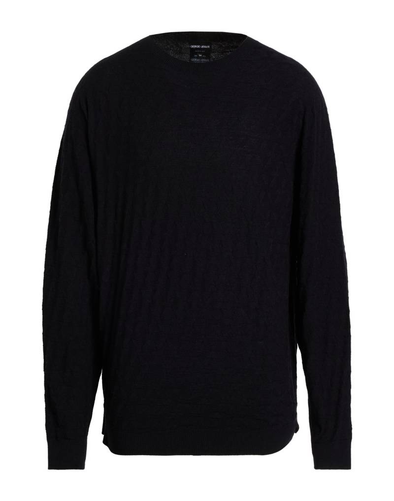 GIORGIO ARMANI Pullover Herren Schwarz von GIORGIO ARMANI