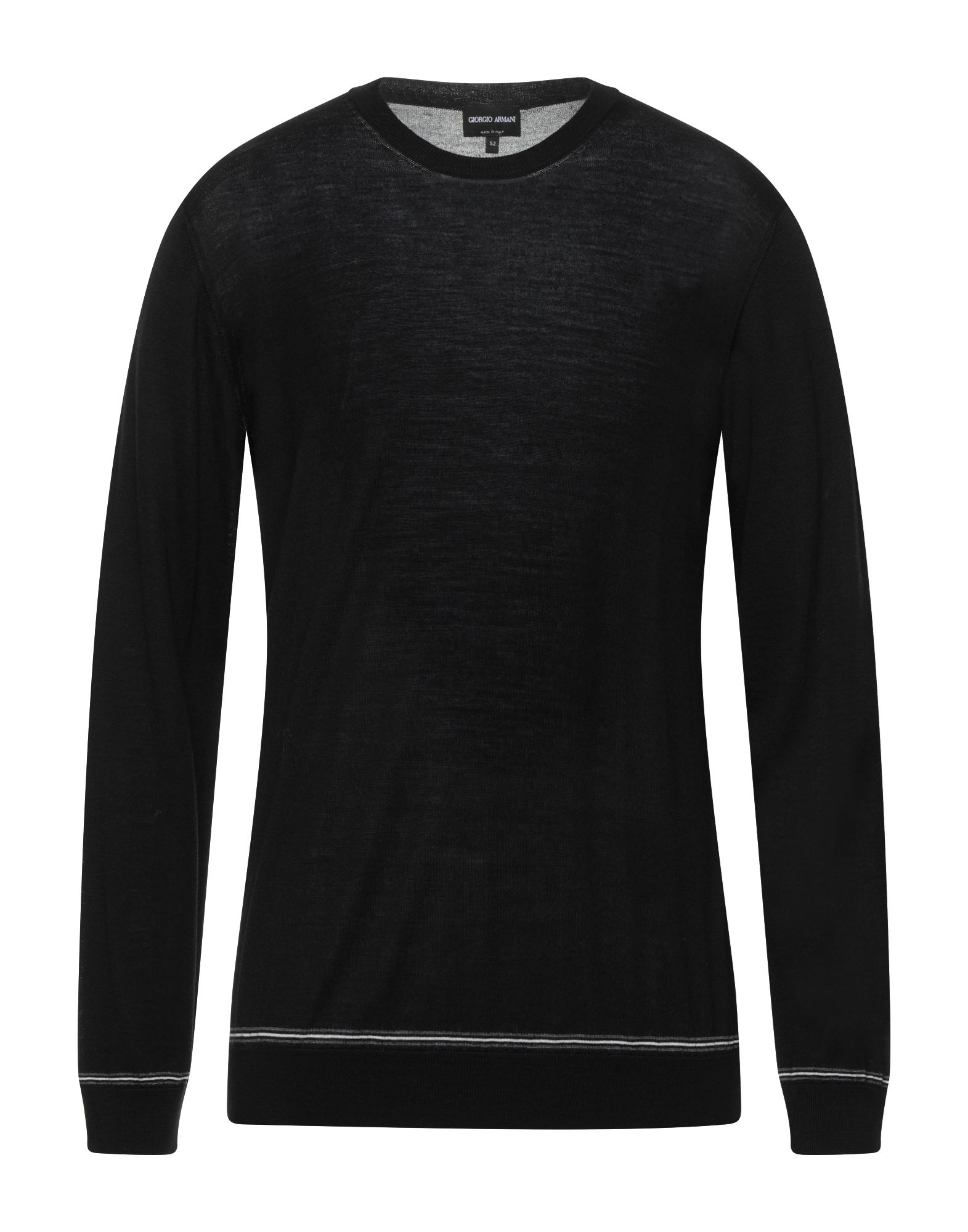 GIORGIO ARMANI Pullover Herren Schwarz von GIORGIO ARMANI