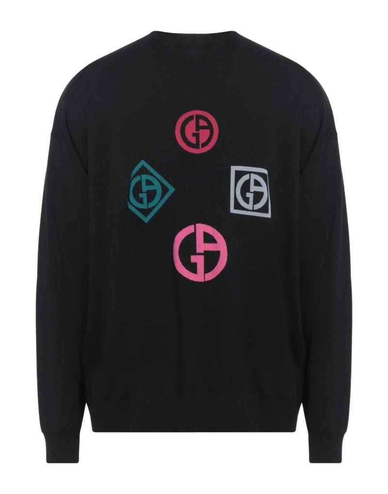 GIORGIO ARMANI Pullover Herren Schwarz von GIORGIO ARMANI