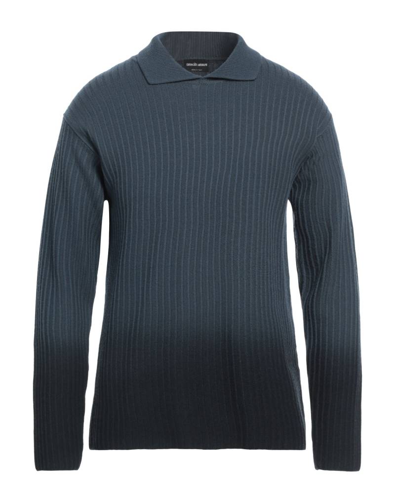 GIORGIO ARMANI Pullover Herren Taubenblau von GIORGIO ARMANI