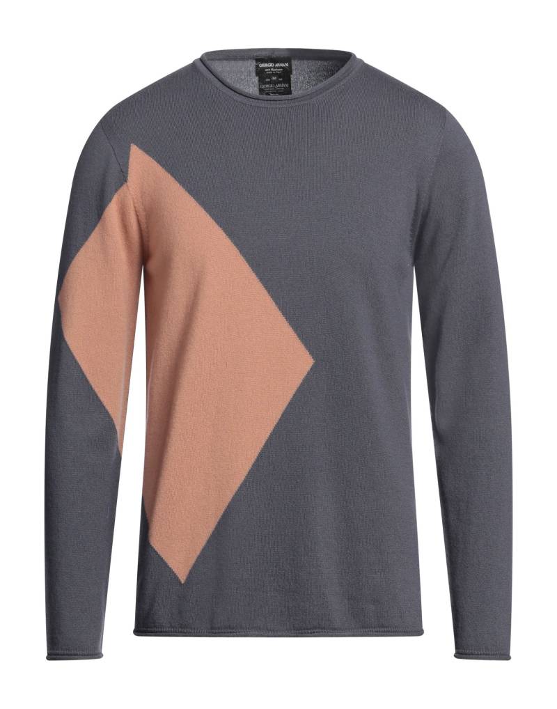 GIORGIO ARMANI Pullover Herren Taubenblau von GIORGIO ARMANI