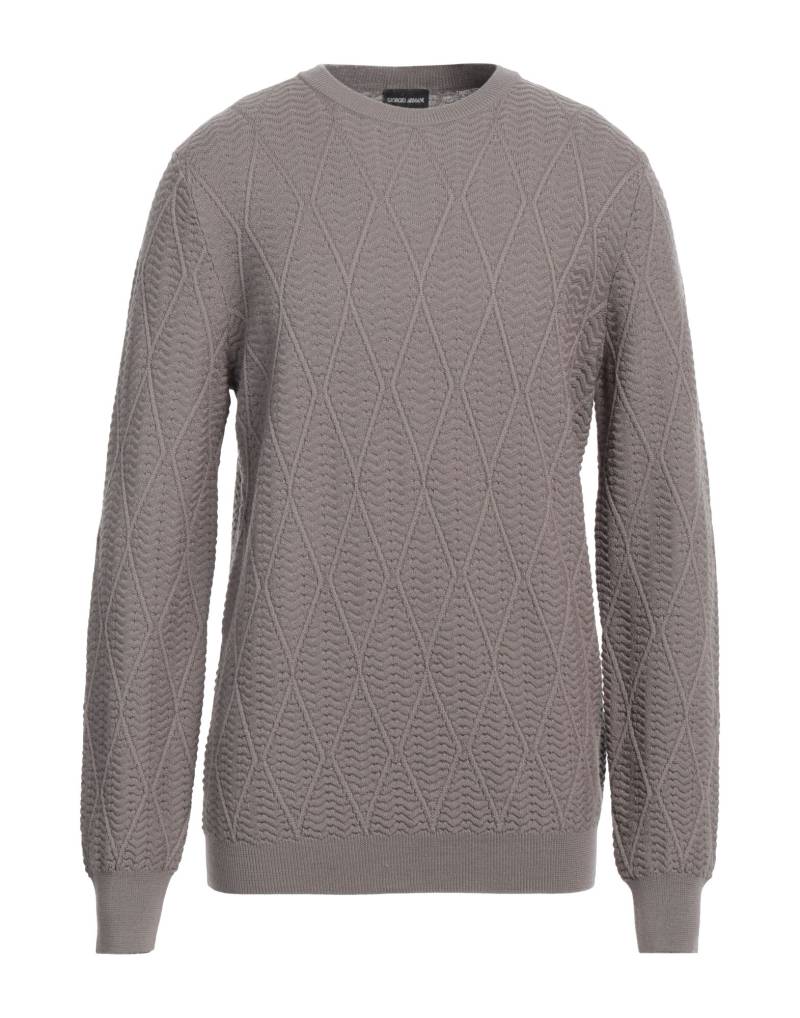 GIORGIO ARMANI Pullover Herren Maulwurfsgrau von GIORGIO ARMANI
