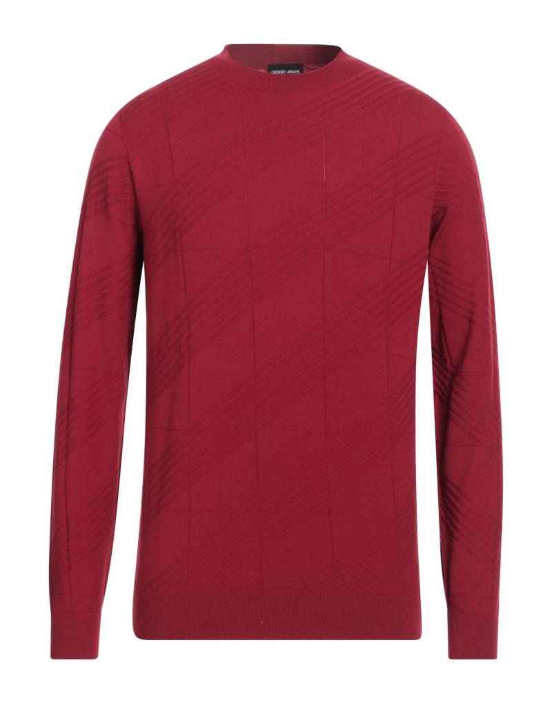 GIORGIO ARMANI Pullover Herren Ziegelrot von GIORGIO ARMANI