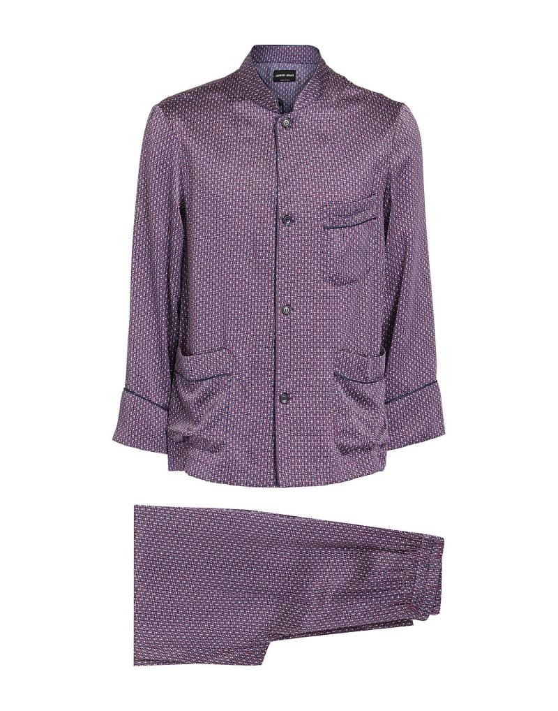 GIORGIO ARMANI Pyjama Herren Violett von GIORGIO ARMANI