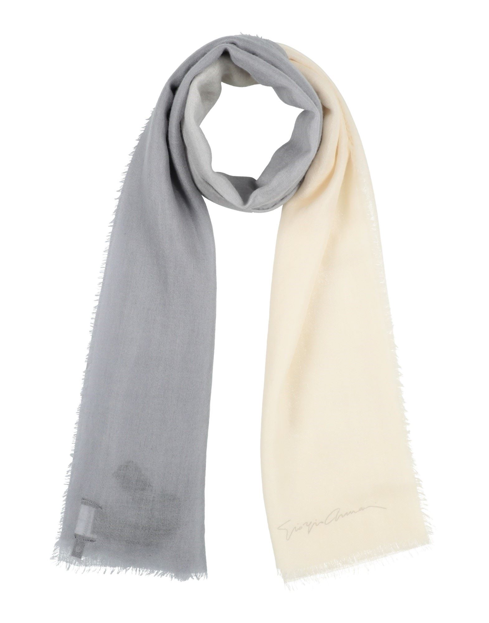 GIORGIO ARMANI Schal Damen Hellgrau von GIORGIO ARMANI