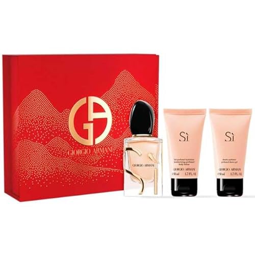 GIORGIO ARMANI Si Set (Eau de Parfum 50ml + Shower Gel 50ml + Body Lotion 50ml) von GIORGIO ARMANI