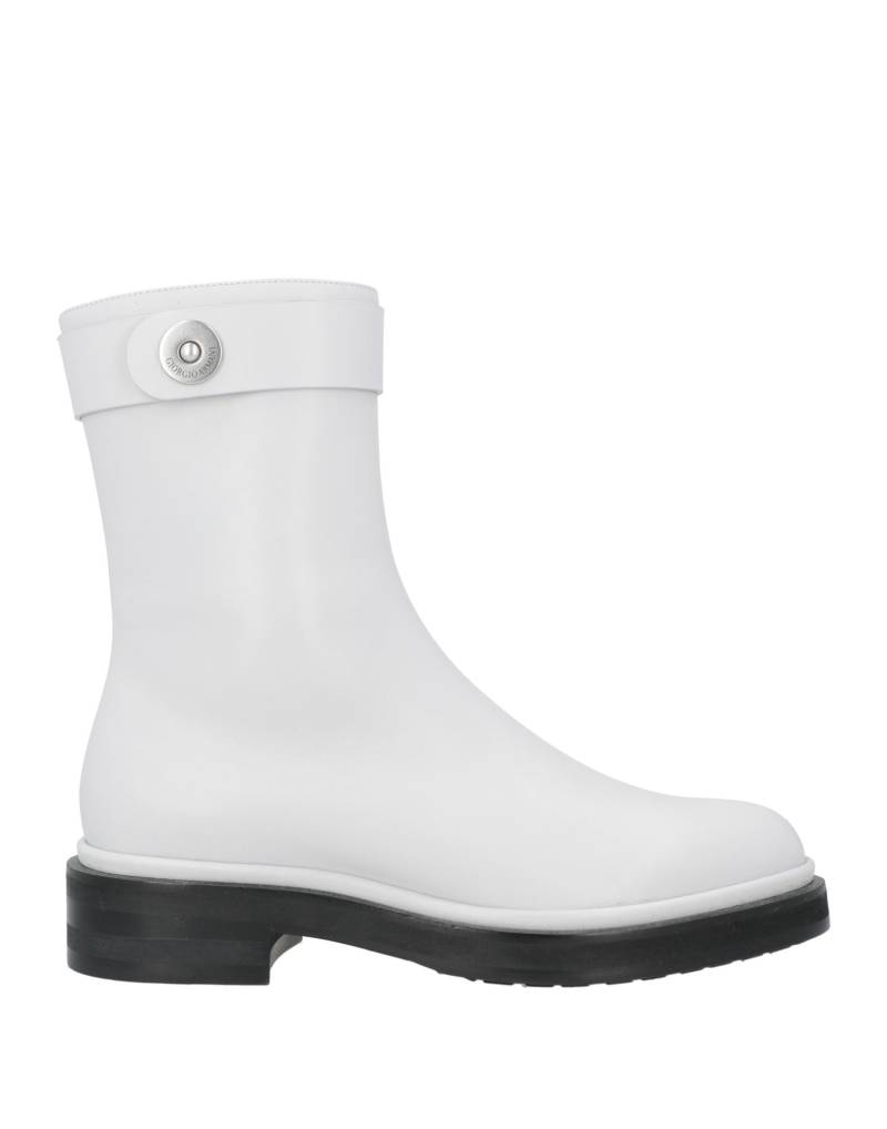 GIORGIO ARMANI Stiefelette Damen Hellgrau von GIORGIO ARMANI