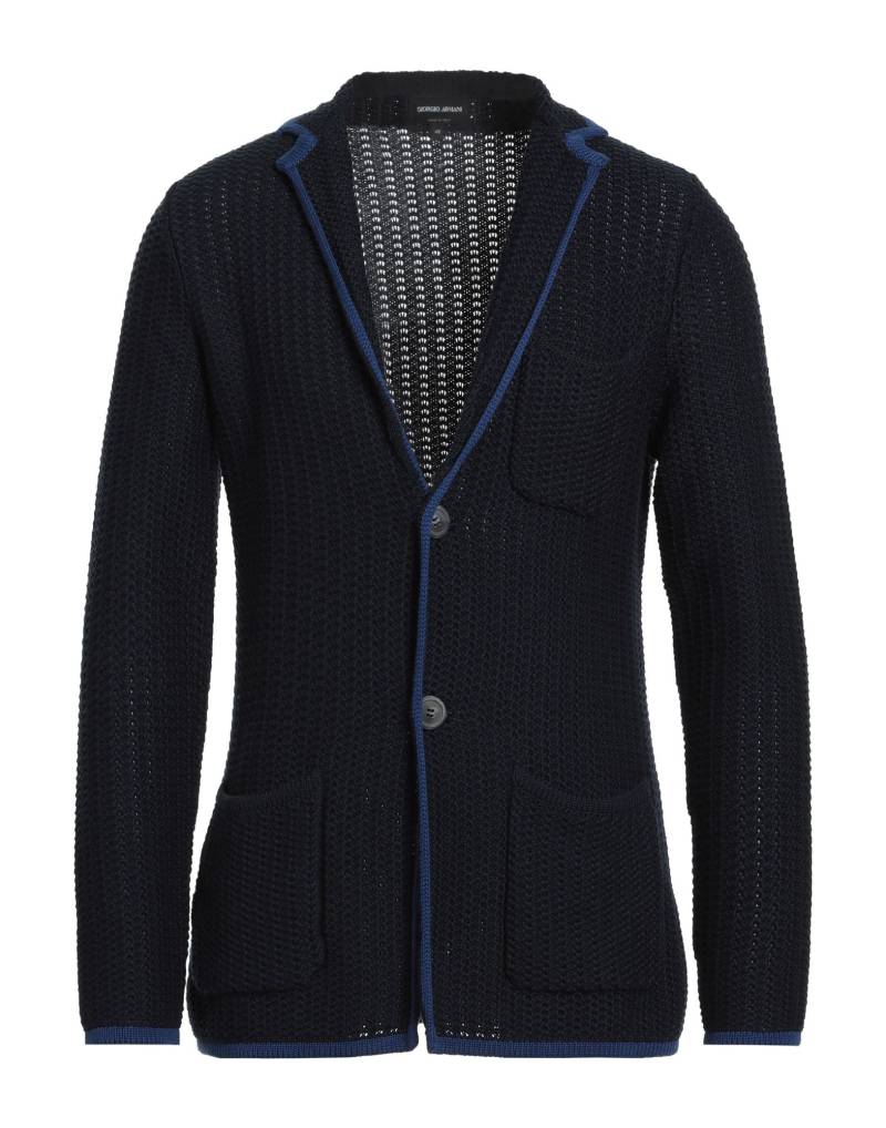 GIORGIO ARMANI Strickjacke Herren Marineblau von GIORGIO ARMANI