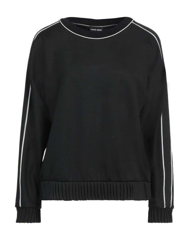 GIORGIO ARMANI Sweatshirt Damen Schwarz von GIORGIO ARMANI