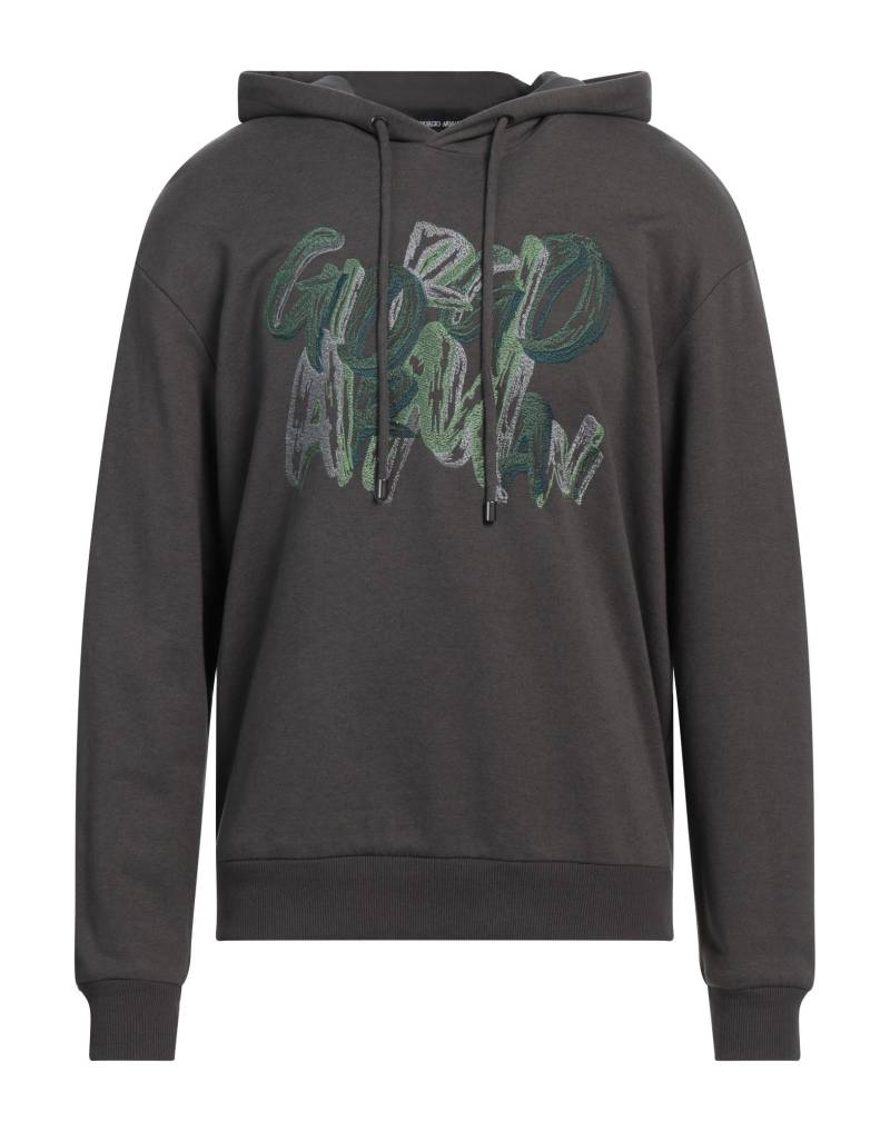 GIORGIO ARMANI Sweatshirt Herren Blei von GIORGIO ARMANI