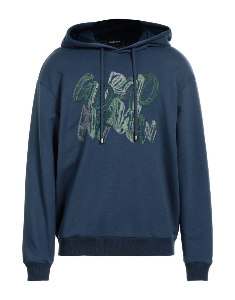 GIORGIO ARMANI Sweatshirt Herren Marineblau von GIORGIO ARMANI