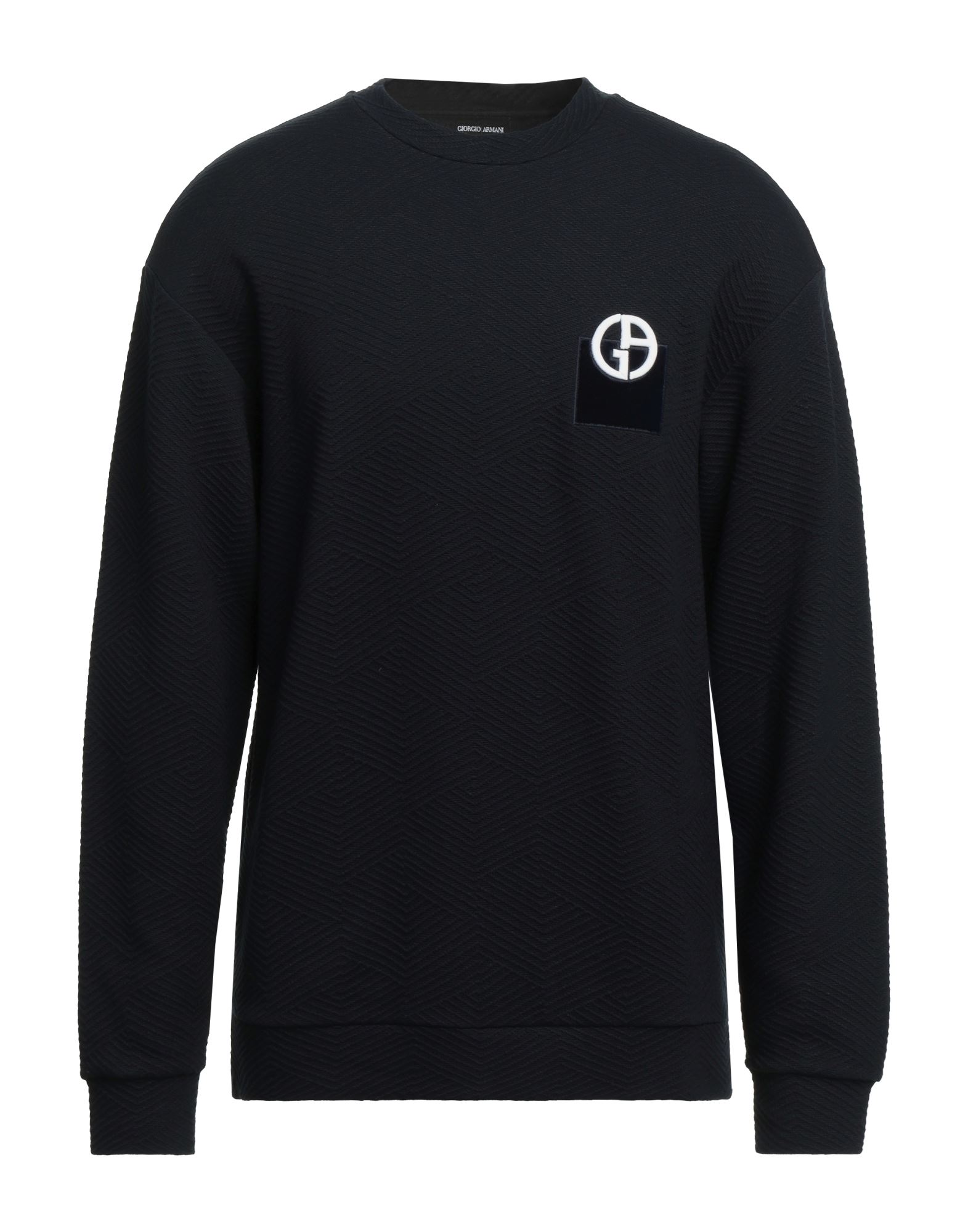 GIORGIO ARMANI Sweatshirt Herren Nachtblau von GIORGIO ARMANI