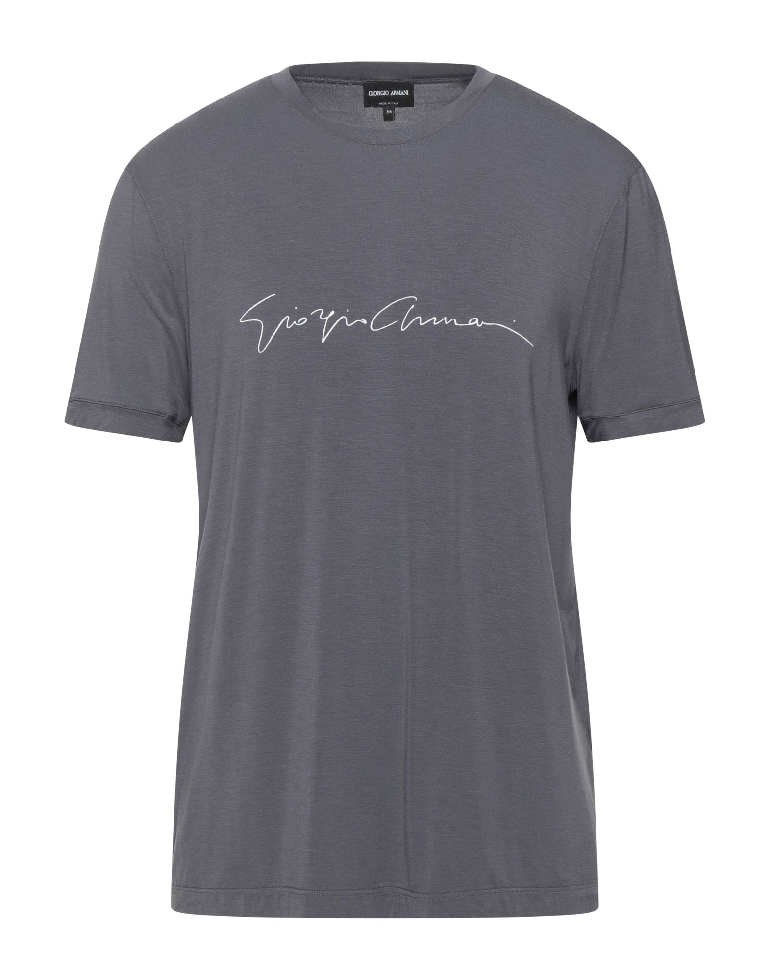 GIORGIO ARMANI T-shirts Herren Blei von GIORGIO ARMANI