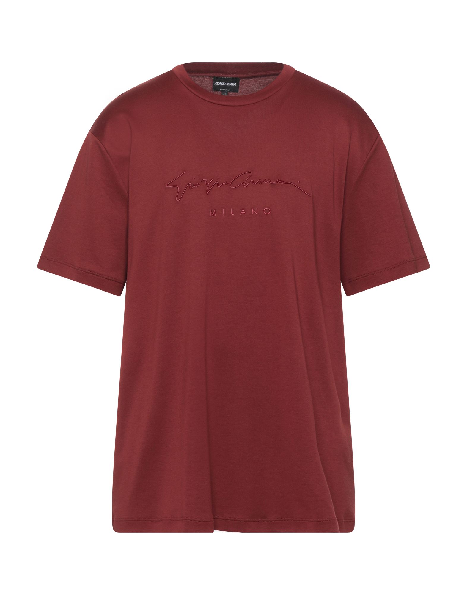 GIORGIO ARMANI T-shirts Herren Bordeaux von GIORGIO ARMANI