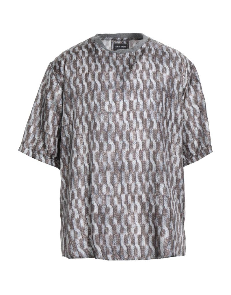 GIORGIO ARMANI T-shirts Herren Braun von GIORGIO ARMANI