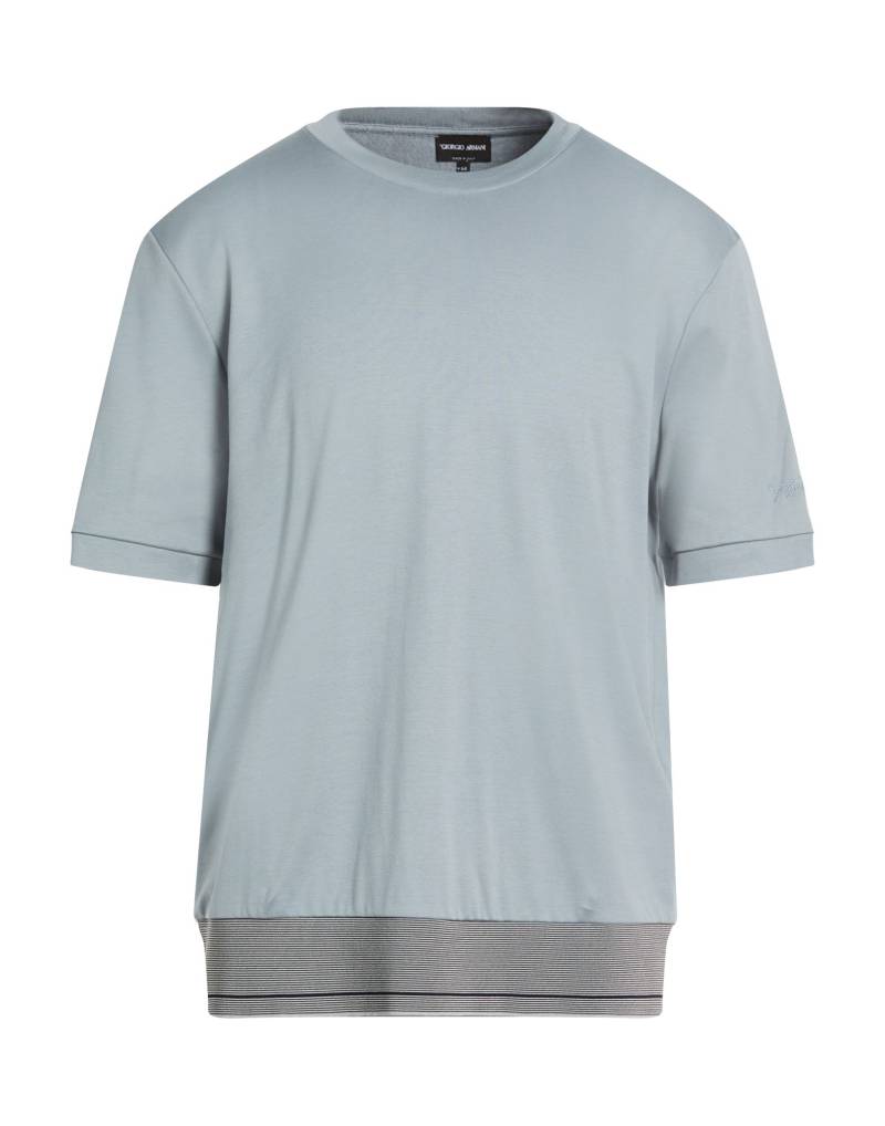 GIORGIO ARMANI T-shirts Herren Hellblau von GIORGIO ARMANI