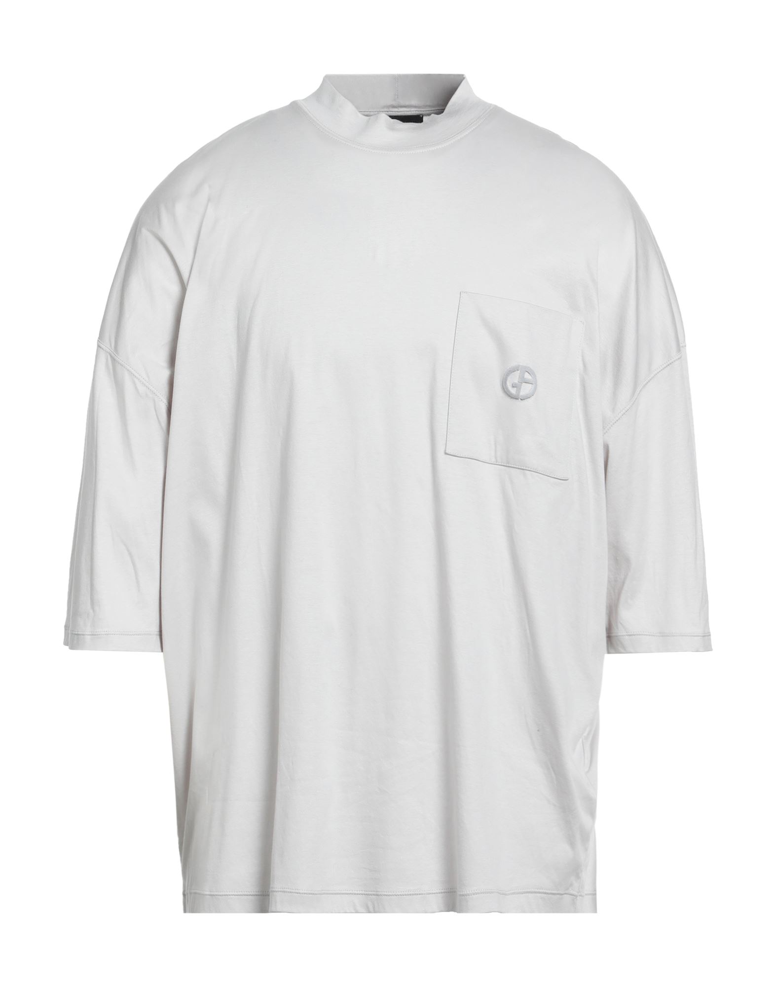 GIORGIO ARMANI T-shirts Herren Hellgrau GIORGIO ARMANI T-shirts Herren Hellgrau von GIORGIO ARMANI