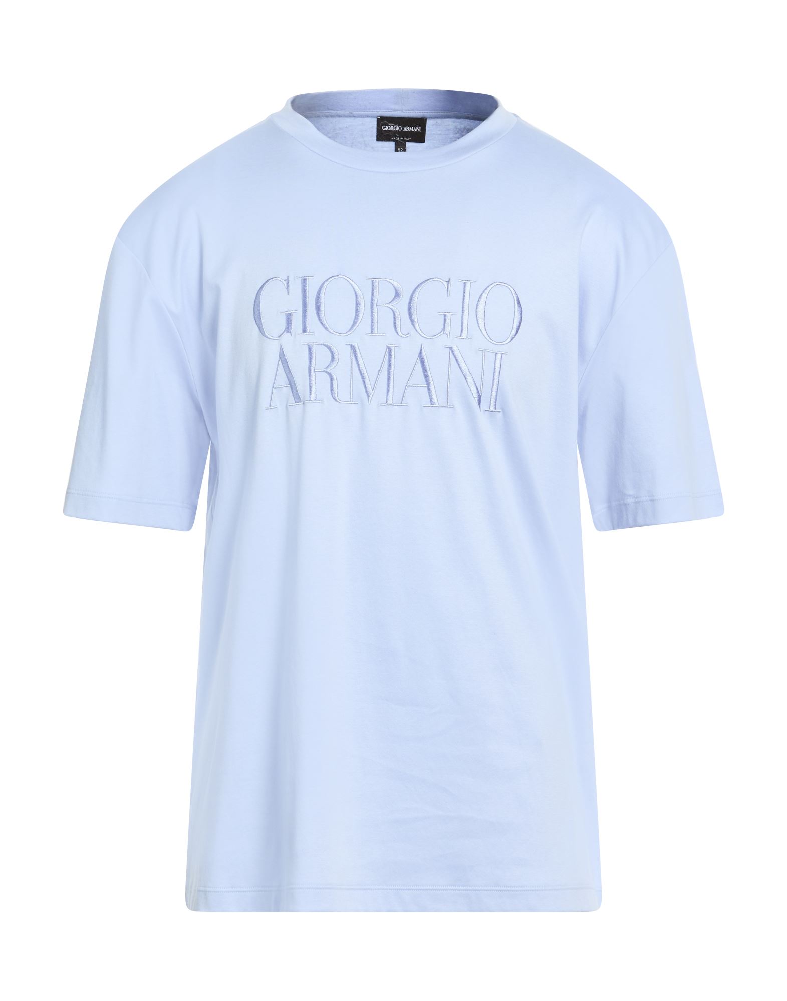 GIORGIO ARMANI T-shirts Herren Himmelblau von GIORGIO ARMANI