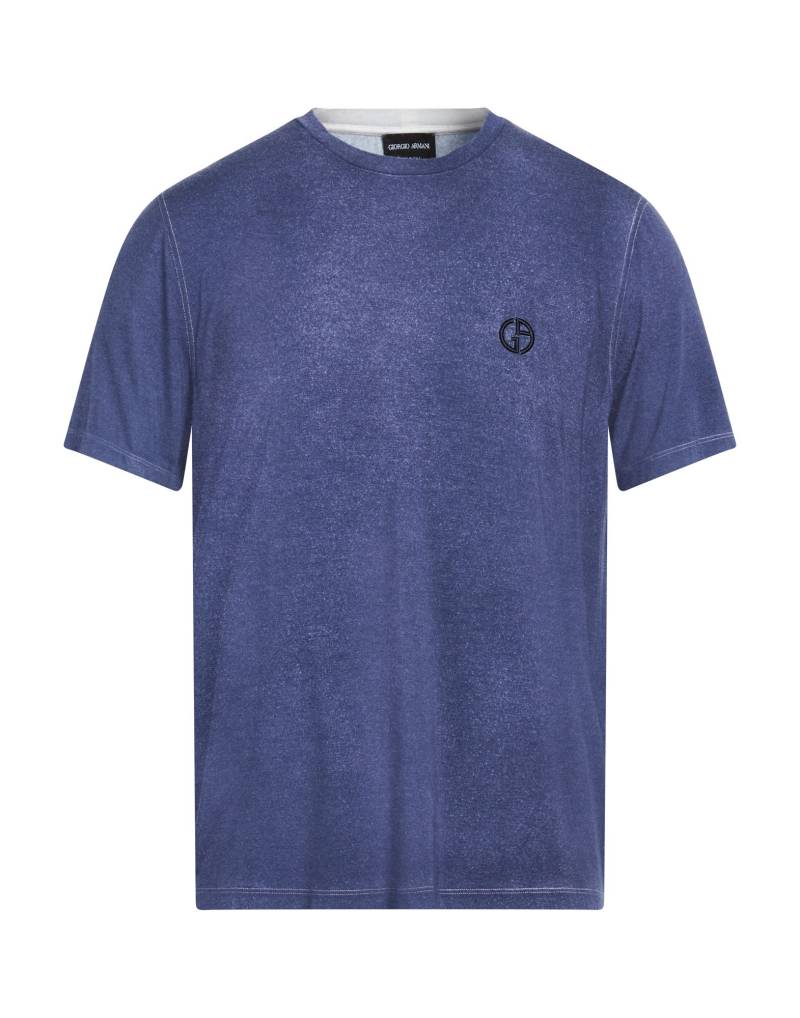 GIORGIO ARMANI T-shirts Herren Marineblau von GIORGIO ARMANI