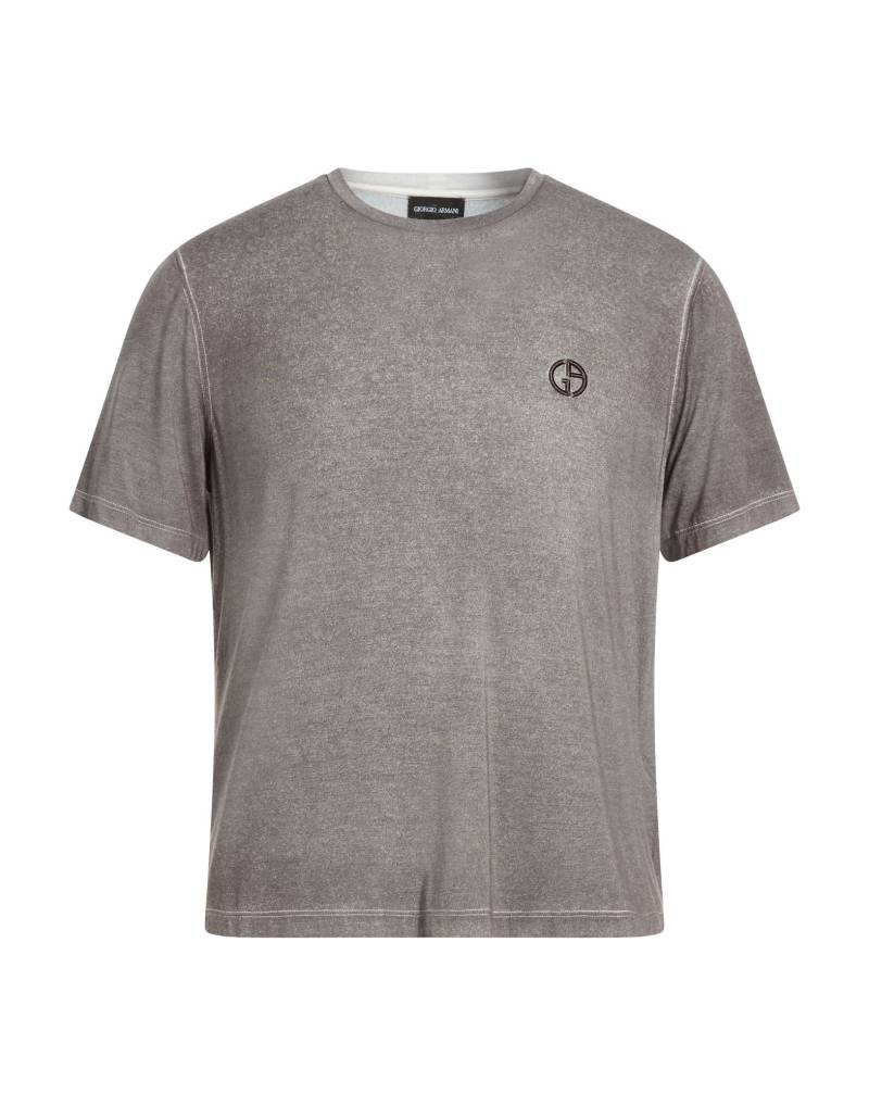 GIORGIO ARMANI T-shirts Herren Maulwurfsgrau von GIORGIO ARMANI