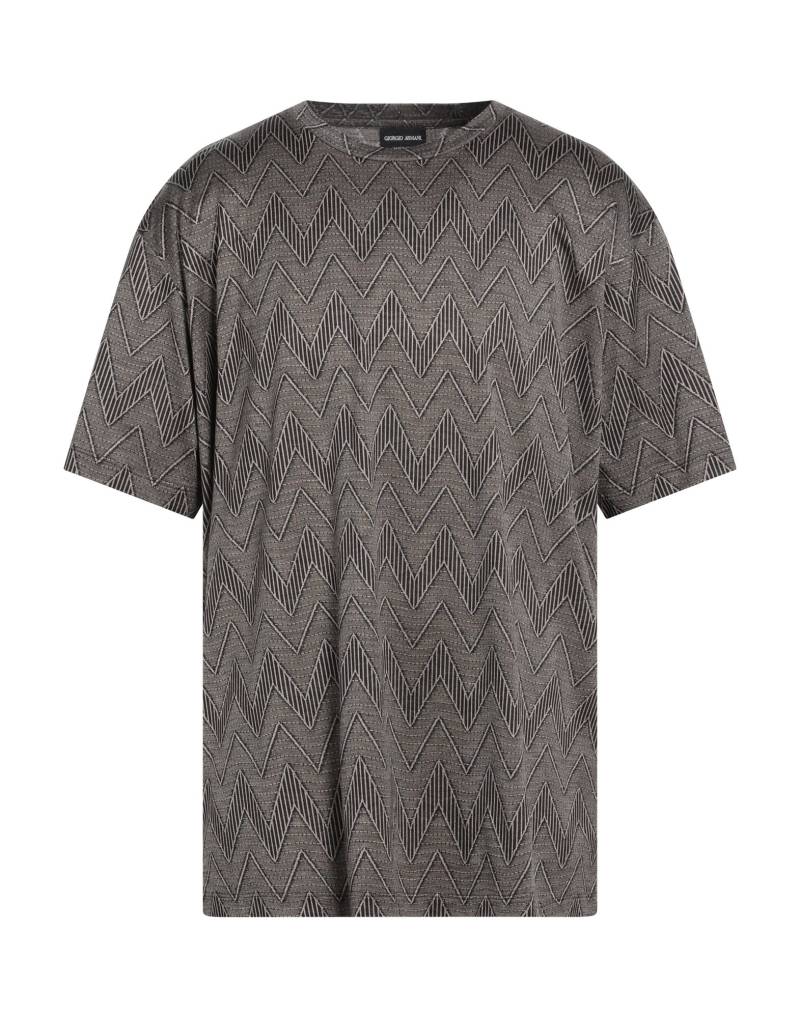 GIORGIO ARMANI T-shirts Herren Maulwurfsgrau von GIORGIO ARMANI
