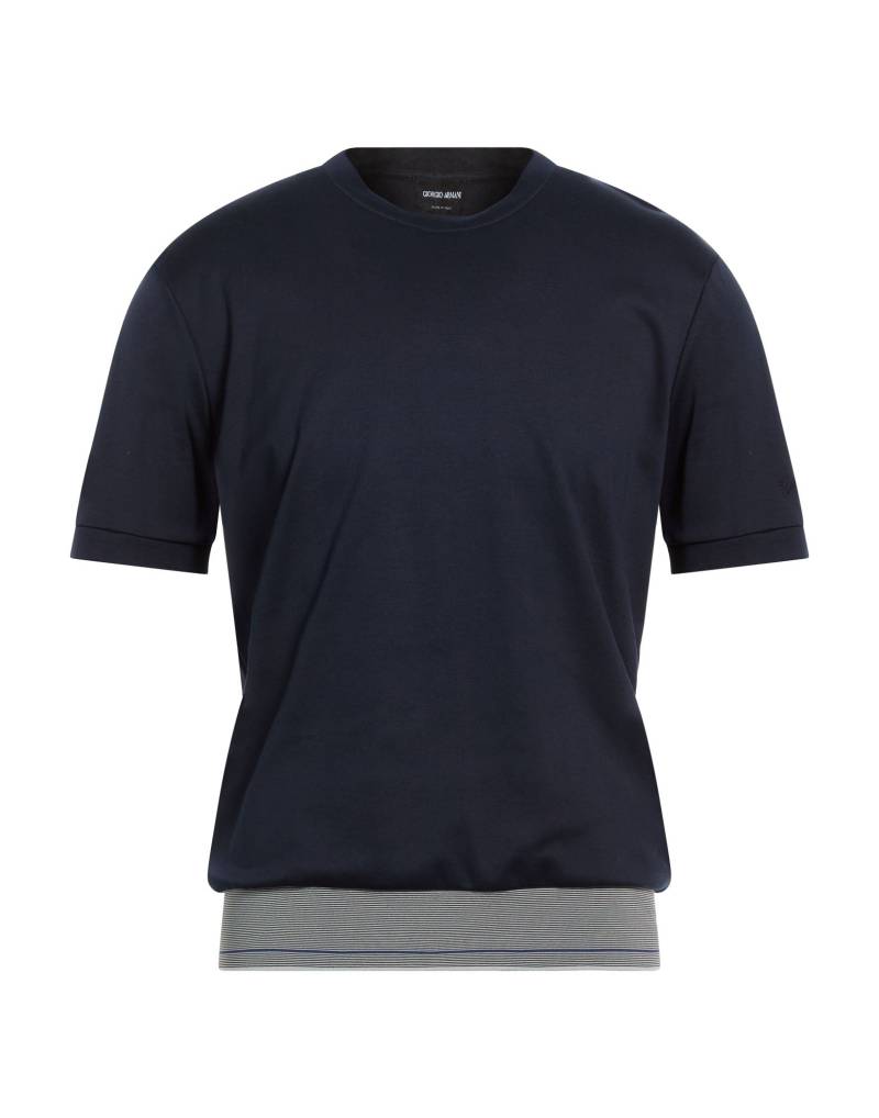 GIORGIO ARMANI T-shirts Herren Nachtblau von GIORGIO ARMANI