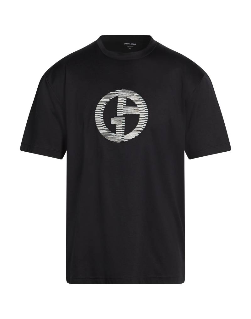 GIORGIO ARMANI T-shirts Herren Schwarz von GIORGIO ARMANI