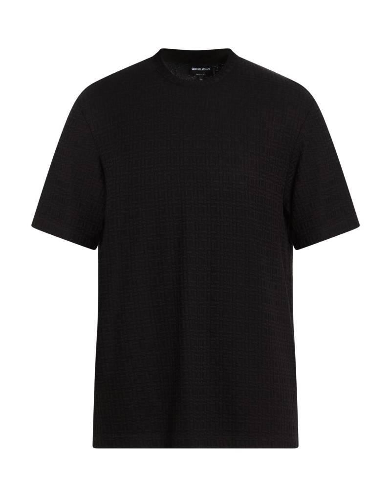 GIORGIO ARMANI T-shirts Herren Schwarz von GIORGIO ARMANI