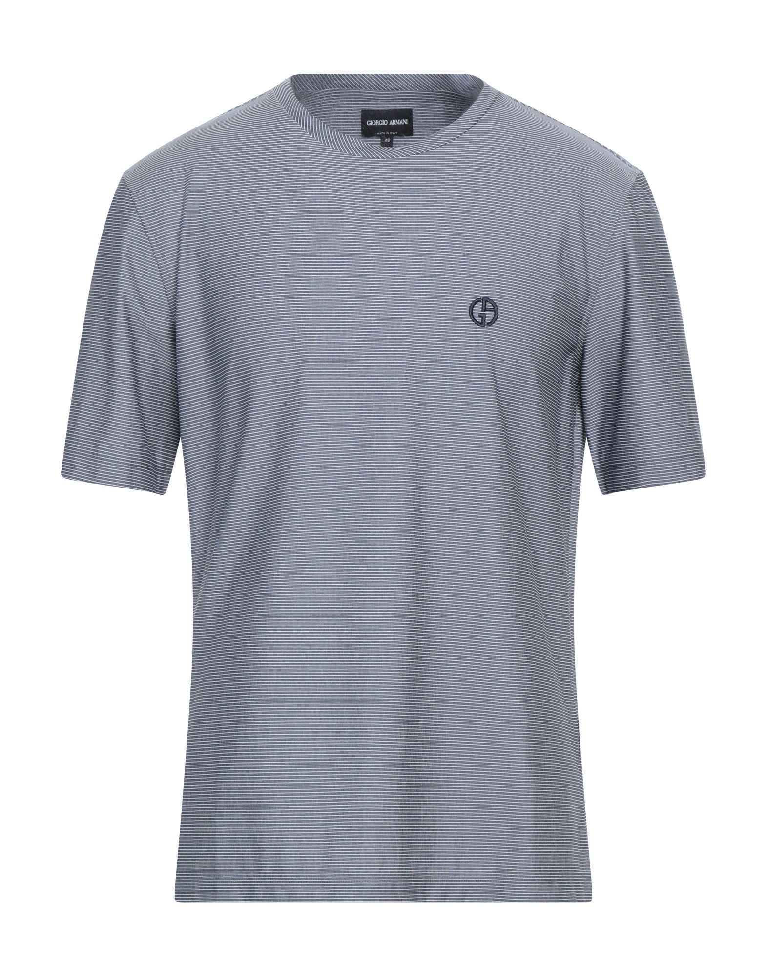 GIORGIO ARMANI T-shirts Herren Taubenblau von GIORGIO ARMANI