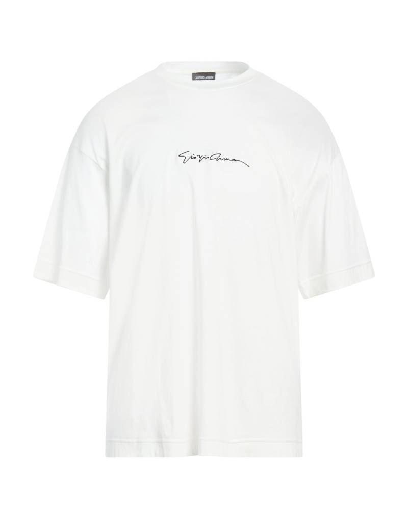 GIORGIO ARMANI T-shirts Herren Weiß von GIORGIO ARMANI