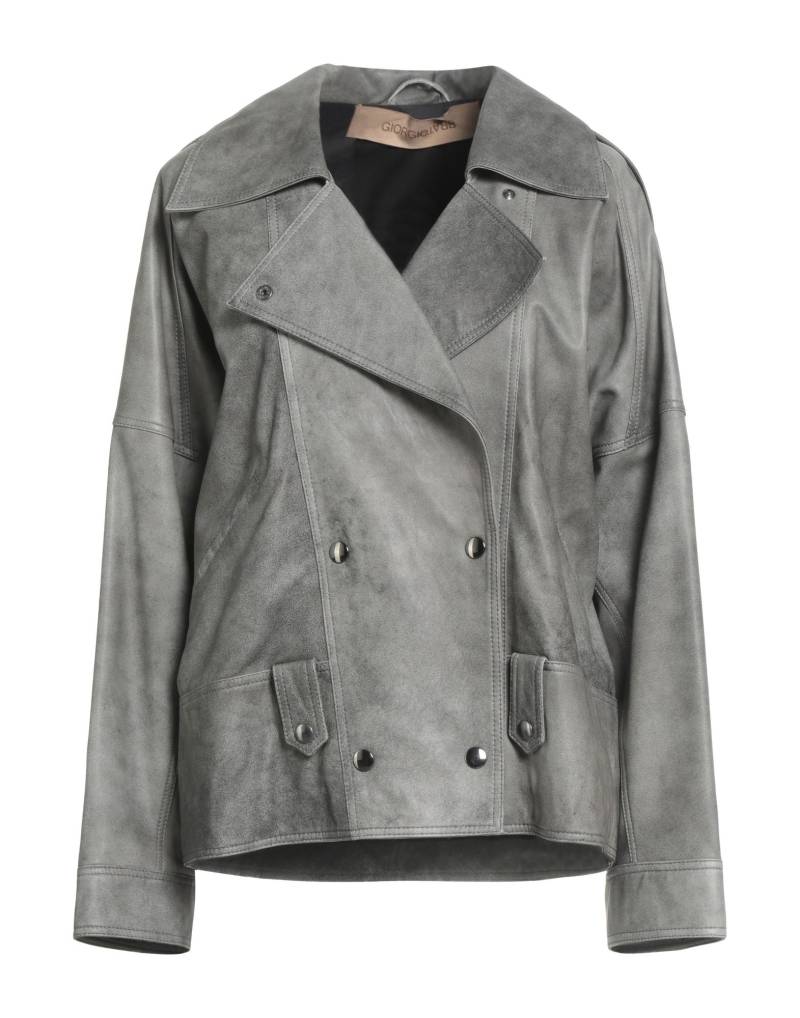 GIORGIO BRATO Jacke & Anorak Damen Grau von GIORGIO BRATO