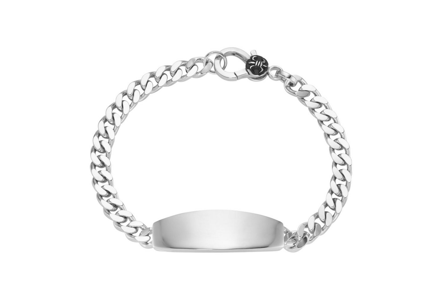 GIORGIO MARTELLO MILANO Armband Identy-Armband, Panzerkette, Silber 925 von GIORGIO MARTELLO MILANO