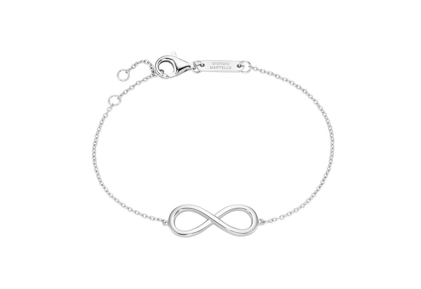 GIORGIO MARTELLO MILANO Armband Infinity, Silber 925 von GIORGIO MARTELLO MILANO