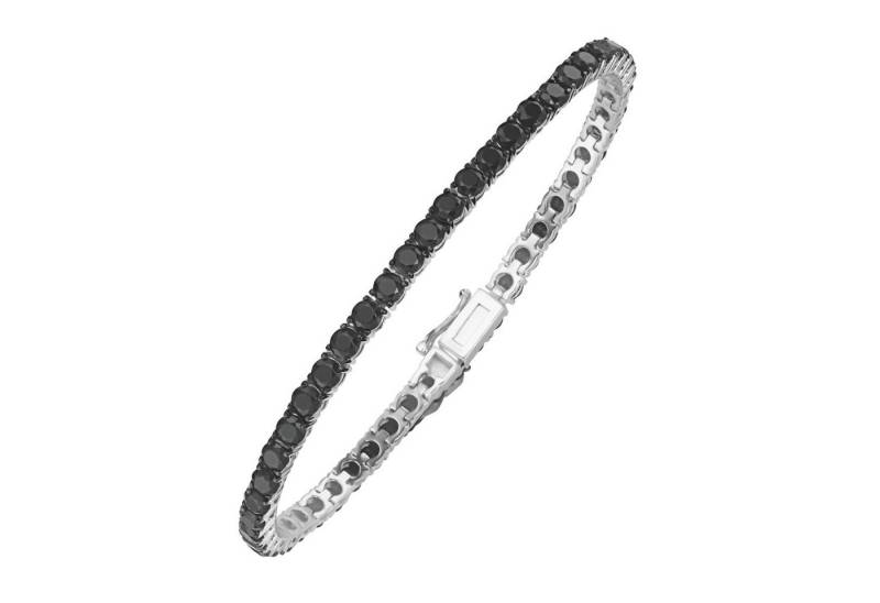 GIORGIO MARTELLO MILANO Armband mit schwarzen Zirkonia, Silber 925 GIORGIO MARTELLO MILANO Armband mit schwarzen Zirkonia, Silber 925 von GIORGIO MARTELLO MILANO