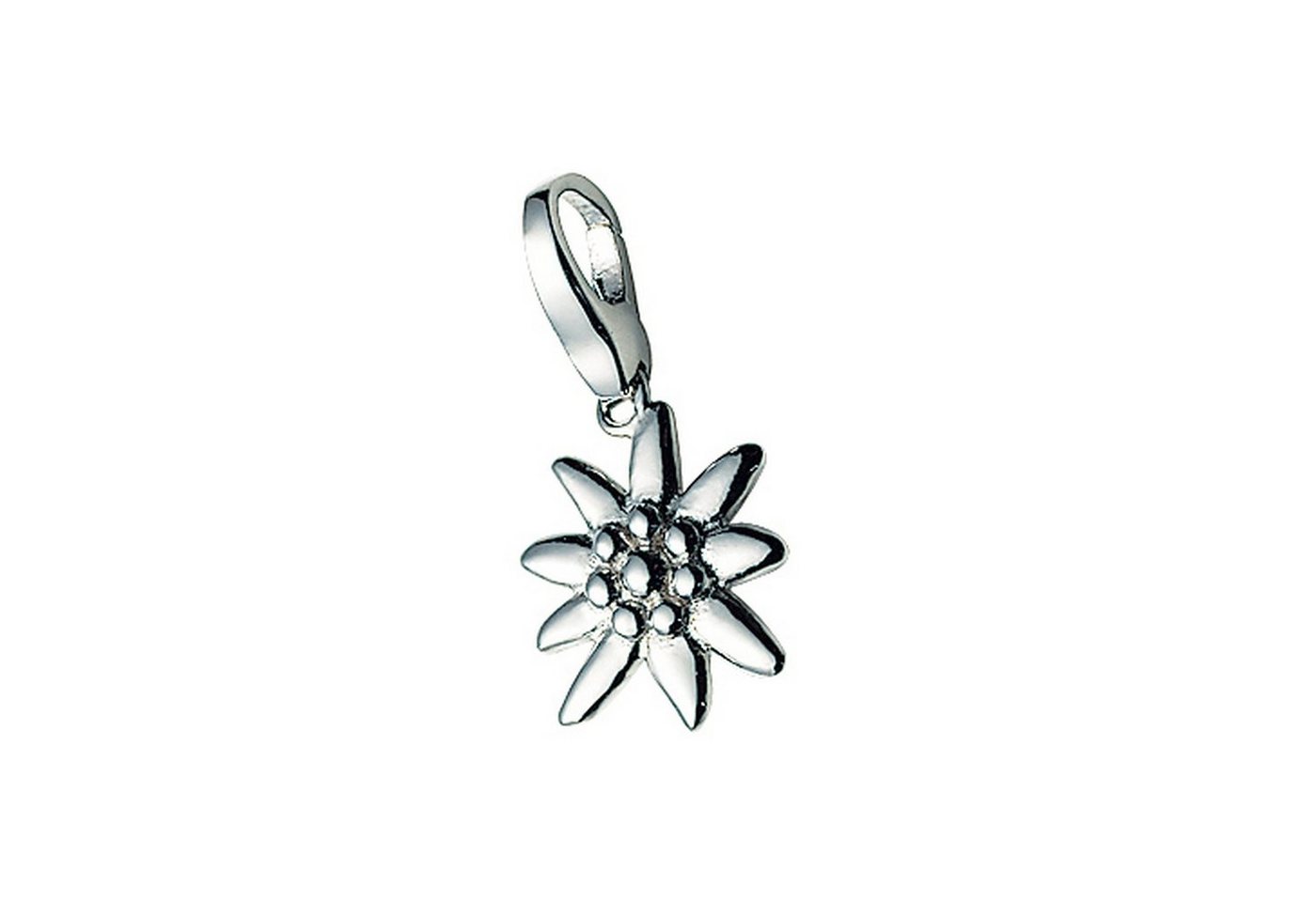 GIORGIO MARTELLO MILANO Charm Blume Edelweiß, Silber 925 von GIORGIO MARTELLO MILANO