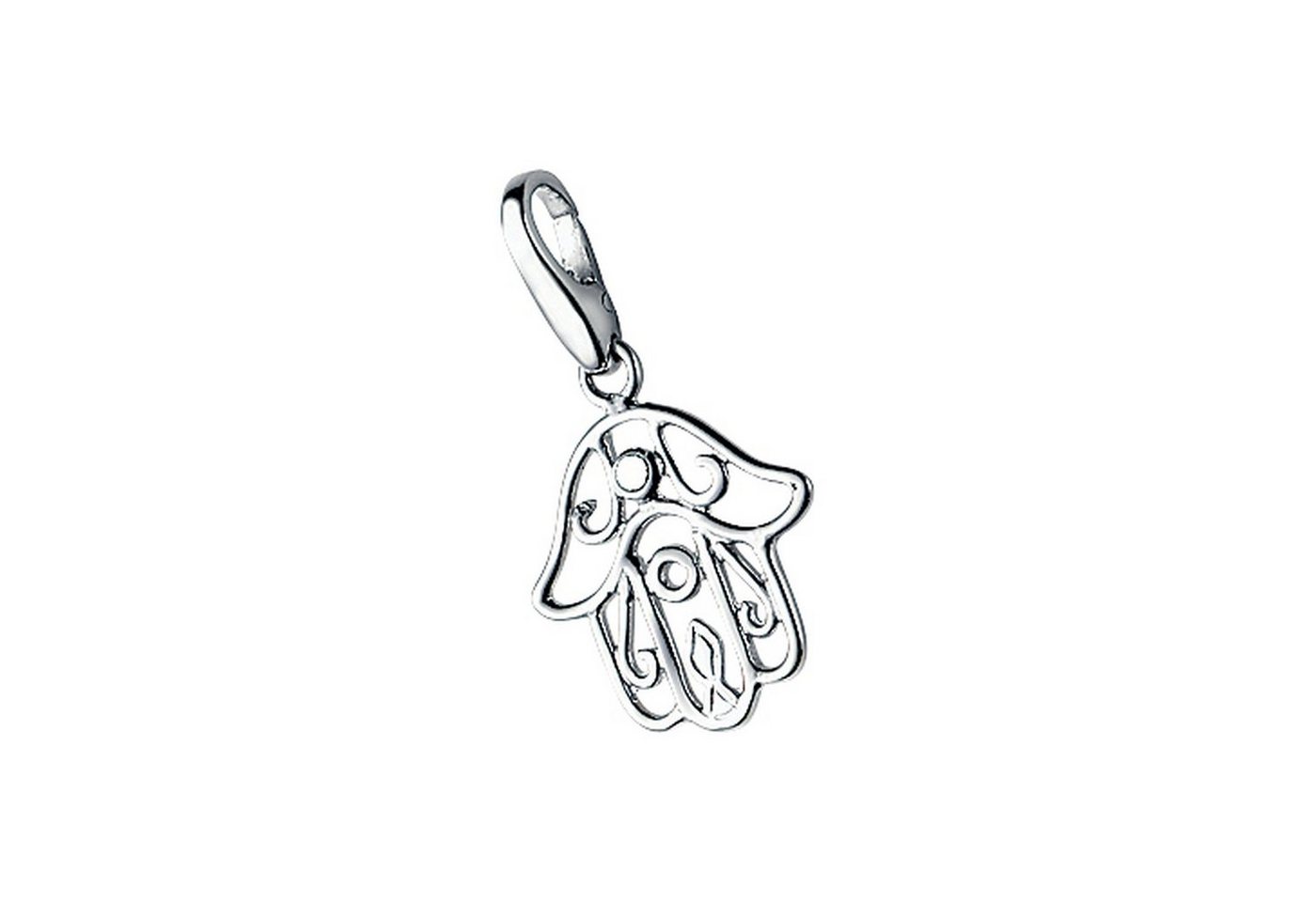 GIORGIO MARTELLO MILANO Charm-Einhänger Fatimas Hand, Silber 925 von GIORGIO MARTELLO MILANO