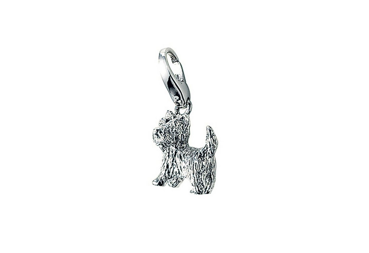 GIORGIO MARTELLO MILANO Charm-Einhänger Hund, Silber 925 von GIORGIO MARTELLO MILANO