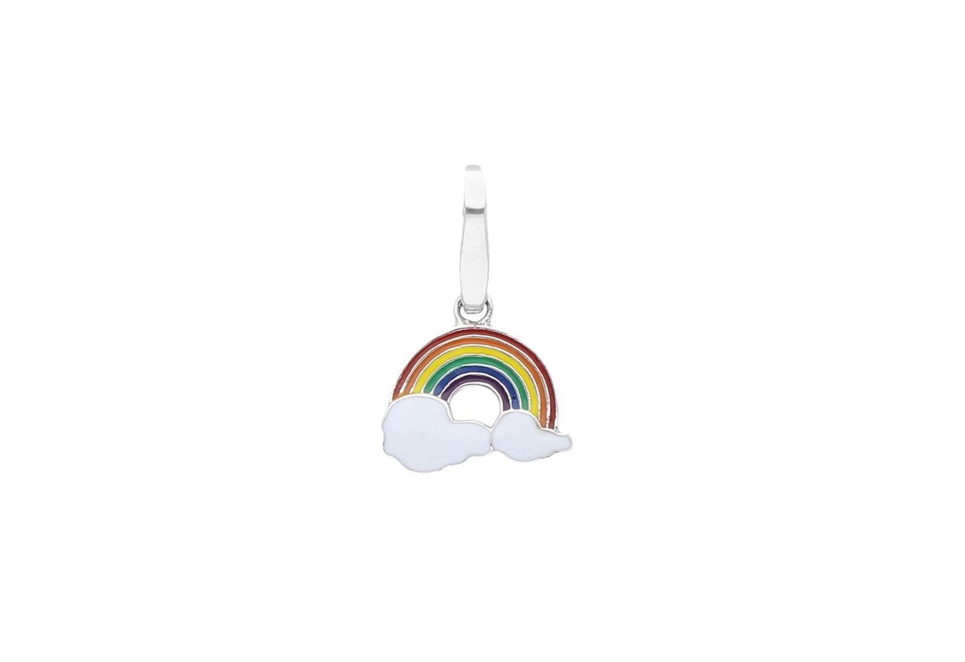 GIORGIO MARTELLO MILANO Charm-Einhänger Regenbogen, Silber 925 von GIORGIO MARTELLO MILANO