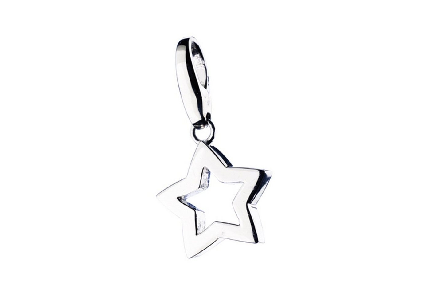 GIORGIO MARTELLO MILANO Charm Stern Stern durchbrochen, Silber 925 von GIORGIO MARTELLO MILANO