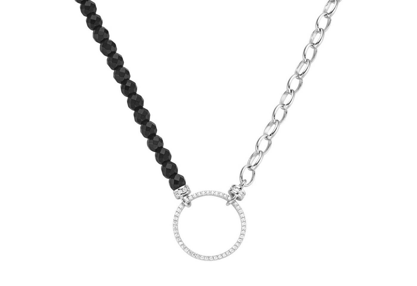 GIORGIO MARTELLO MILANO Collier mit Ziersteinen, Silber 925 GIORGIO MARTELLO MILANO Collier mit Ziersteinen, Silber 925 von GIORGIO MARTELLO MILANO