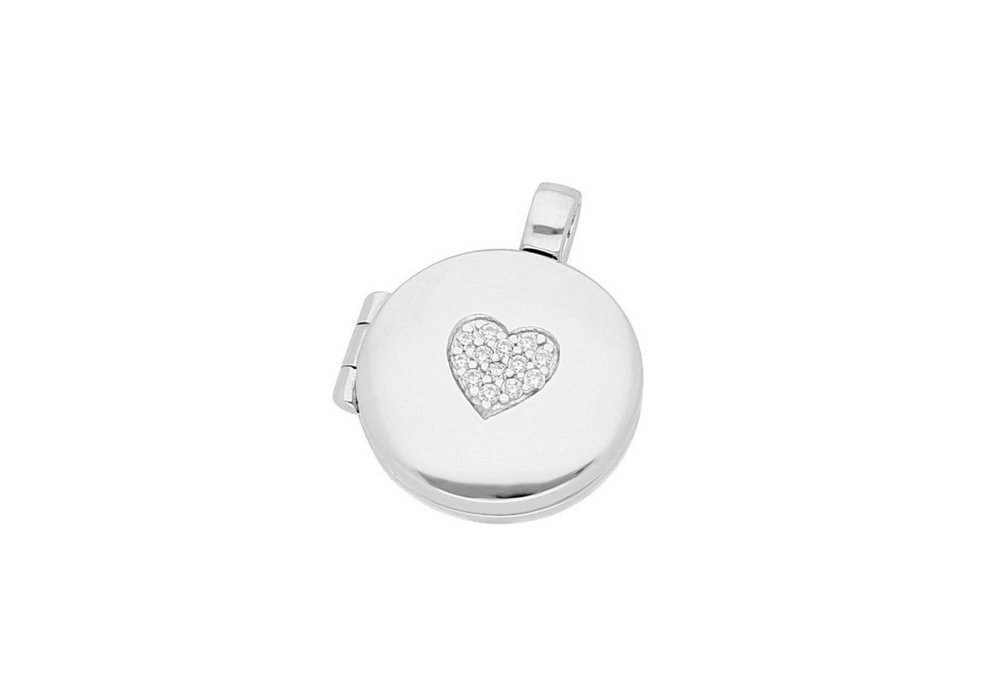 GIORGIO MARTELLO MILANO Medallionanhänger Medaillon mit Zirkonia, Silber 925 GIORGIO MARTELLO MILANO Medallionanhänger Medaillon mit Zirkonia, Silber 925 von GIORGIO MARTELLO MILANO