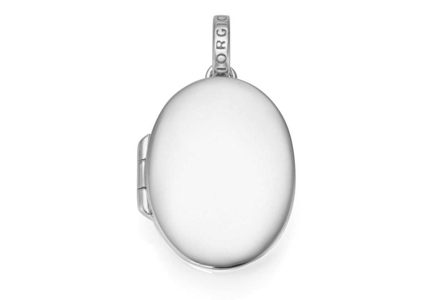 GIORGIO MARTELLO MILANO Medallionanhänger Medaillon oval, Silber 925 von GIORGIO MARTELLO MILANO