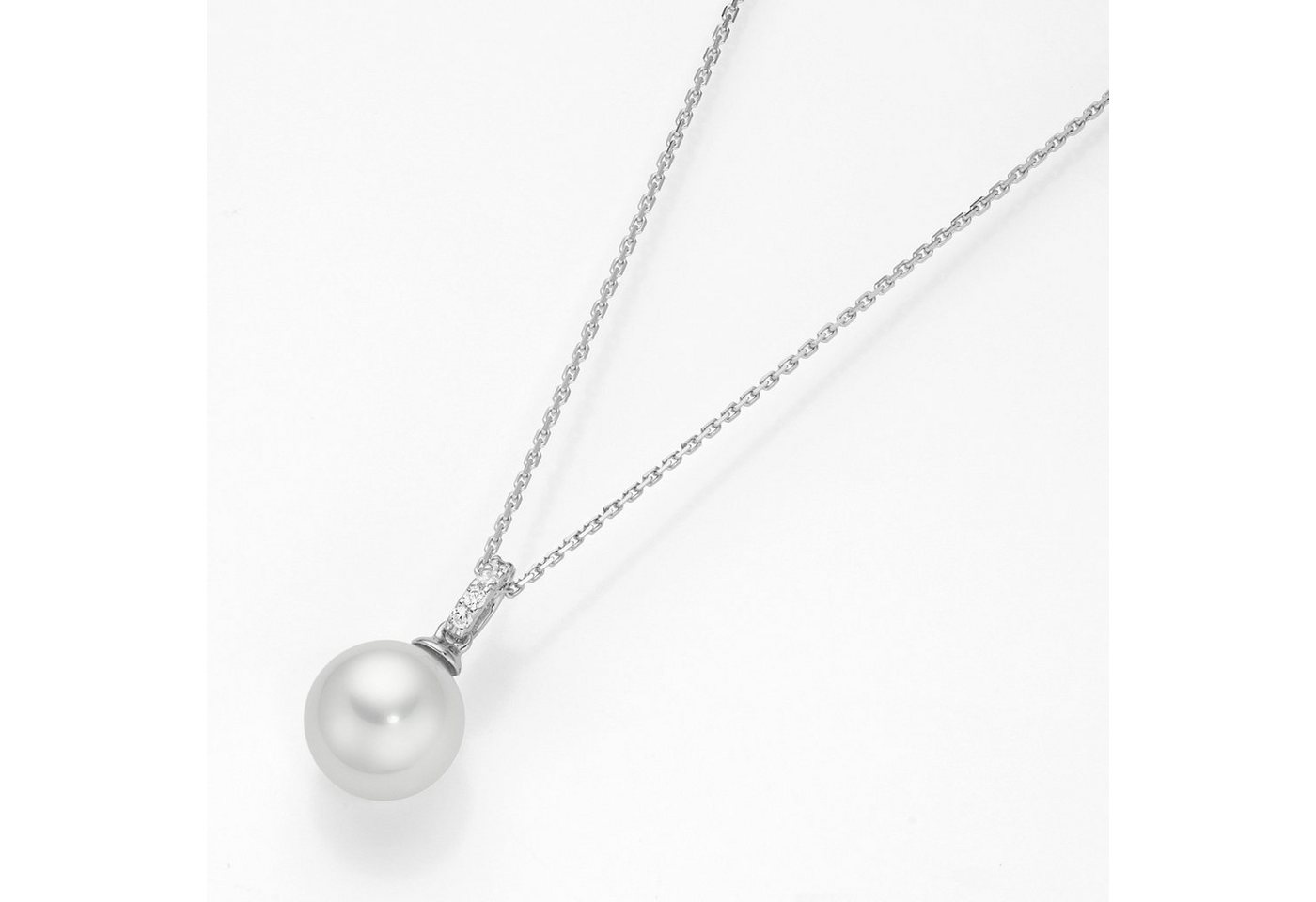 GIORGIO MARTELLO MILANO Perlenkette Anhänger - Muschelkern Perle, Silber 925 von GIORGIO MARTELLO MILANO
