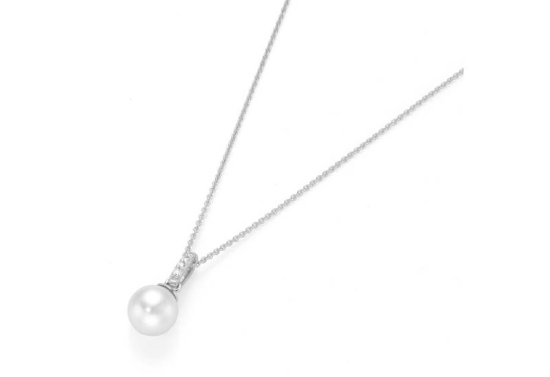 GIORGIO MARTELLO MILANO Perlenkette Muschelkernperl Anhänger, Silber 925 von GIORGIO MARTELLO MILANO