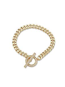 Panzerketten-Armband GIORGIO MARTELLO MILANO gold von GIORGIO MARTELLO MILANO