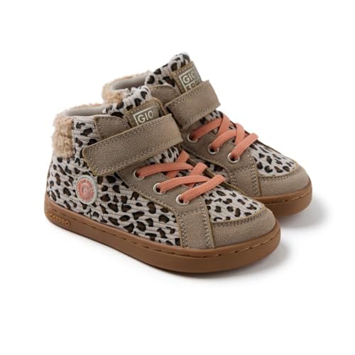 GIOSEPPO Baby-Mädchen Amiret Sneaker, Leopard, 22 EU Weit von GIOSEPPO