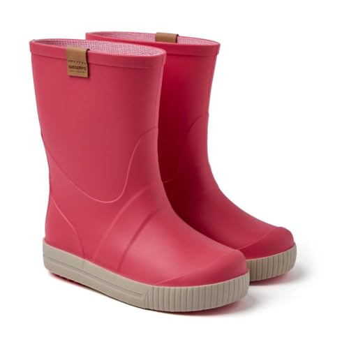 GIOSEPPO Baby-Mädchen Barsness Gummistiefel, Korallenrot, 24 EU Weit von GIOSEPPO