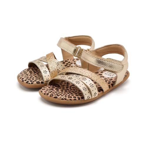 GIOSEPPO Baby-Mädchen Danvers Flache Sandale, Platinfarben, 22 EU von GIOSEPPO